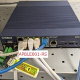 VPNルータにAPBLE001-RSを接続した様子の写真